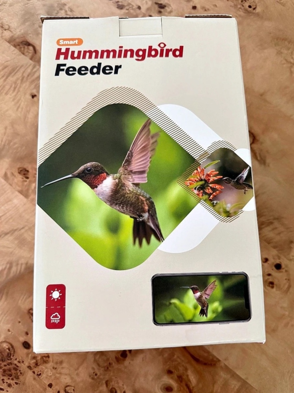 Smart Hummingbird Feeder Bird Feeder with Camera NWB